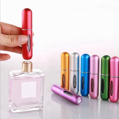 Portable Mini Refillable Perfume Spray Bottle: 5ml Atomizer for Travel & Cosmetic Containers