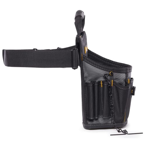 TOUGHBUILT Utility Pouch and Tool Belt - Heavy-Duty Deluxe Premium Quality Durable - Adjustable Belt Size - (TB-316-2)