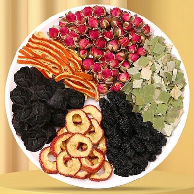 Ebony, Mulberry, Hawthorn, Tangerine Peel, Lotus Leaf Tea, Fruit Tea, Health Tea