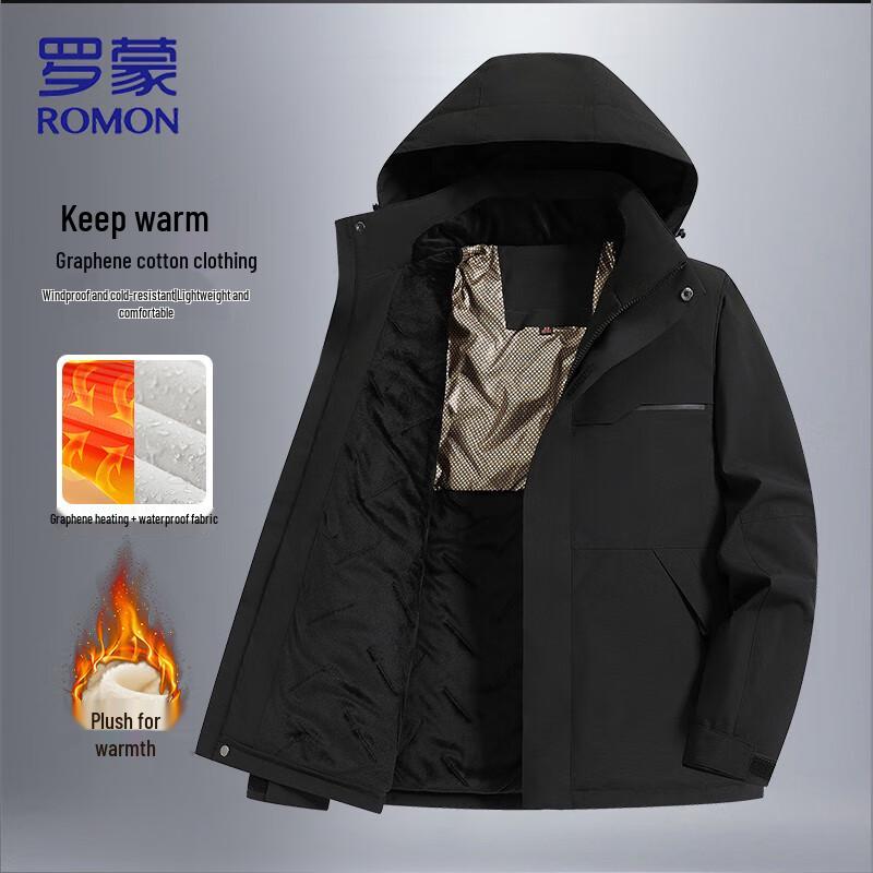 

ROMON Men s Graphene Padded Winter Jacket XL