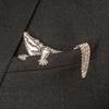 Crocodile Pattern Animal Shaped Brooch Heavy Duty Gentleman Suit Brooch  Shirt Accessory