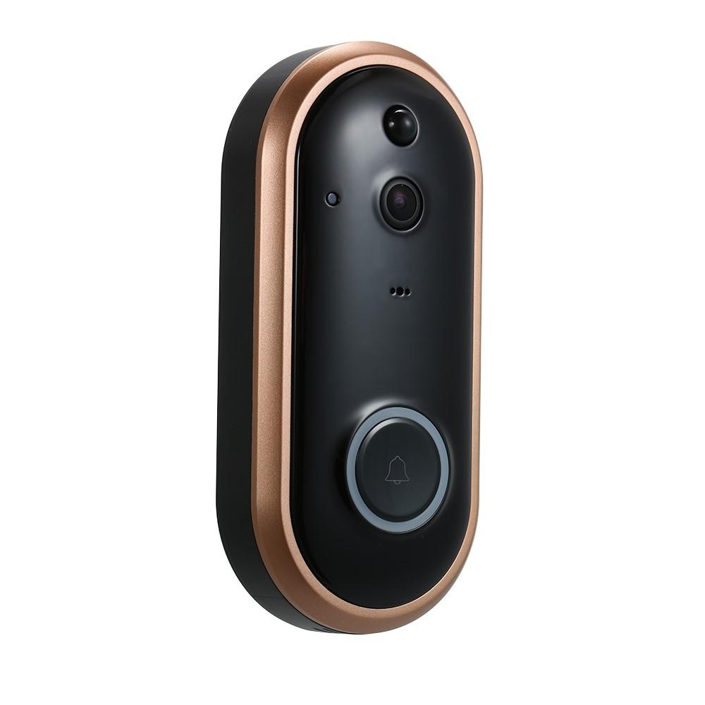 Wireless Video Doorbell, 1080P HD Infrared Night Vision Camera, Smart WiFi Remote Voice Intercom Home Doorbell