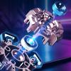 Fidget Spinner Toy Stress Anxiety Relief Teens Adults Extendable Armor Fingertip Gyroscope Portable Travel Sensory Spinning Toy