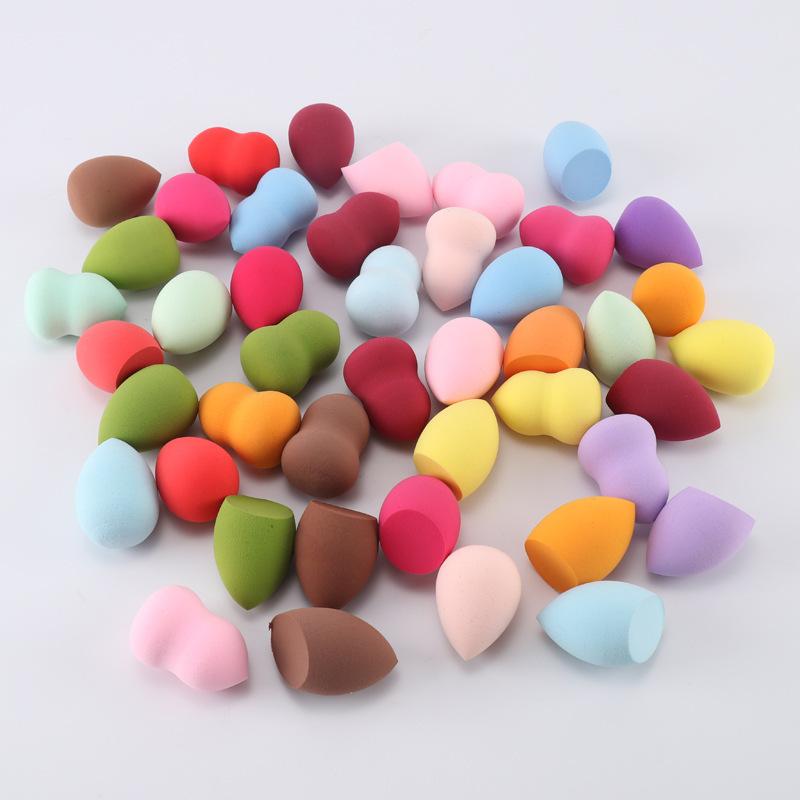 Wholesale Mini Beauty Cosmetic Sponge Egg Private Label Latex Free Makeup Sponge Foundation Make Up Blender Skin-friendly  Soft