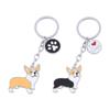 Cartoon Pet Key Ring Welsh Corgi Dog Handbag Pendant Dog Key Chain Bag Key Chain Corgi Key Chain