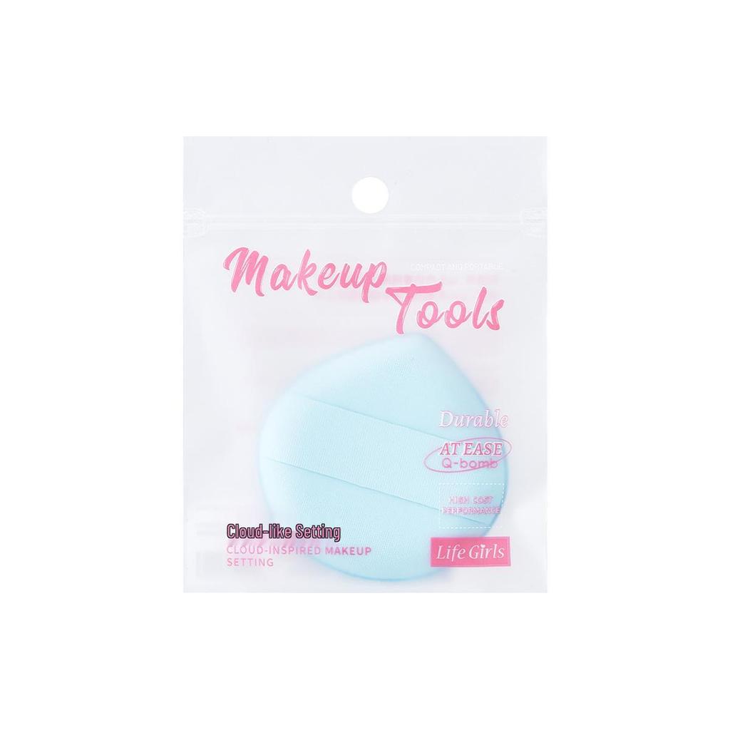 Life Girls Water Drop Cushion Puff: Dual-Use, Skin-Friendly Makeup Tool for Wet or Dry Application