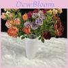 Romantic Wedding Artificial Rose Bouquet With Silk Flowers For Event Decor And Photography Props