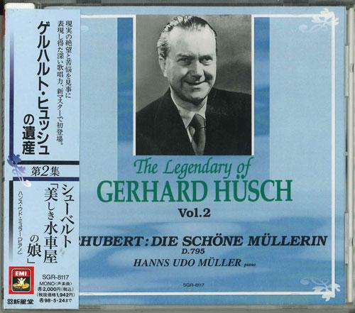 

CD FRANZ SCHUBERT - Die Schone Mullerin: Gerhard Husch SGR8117 Japan Classical Used