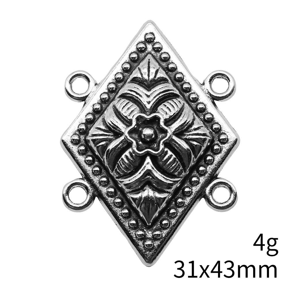 Thanksgiving Day Jewelry Findings And Components Four-Hole Necklace Connector Accessories Parts Cheap Cute Stuff Decorations And Accessories