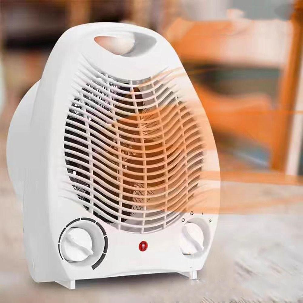 3 Heating Settings Electric Heater Quick-heating Heating Fan Low Noise Space Heater Household