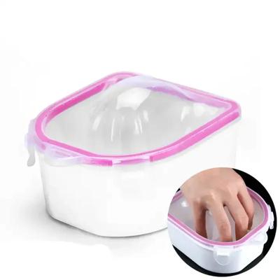 1pc Deluxe Nail Soak Bowl - Deep Soaking Manicure Spa Tool for Gentle Polish Removal, Nail Art Wash & Sterilization - At-Home Beauty Treatments