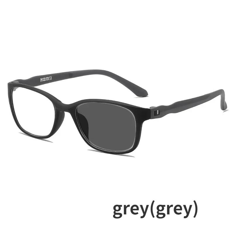 

Сверхлегкие фотохромные очки для чтения на открытом воздухе, модные прогрессивные мультифокальные очки для дальнозоркости, готовые очки +1,0+1,5 0