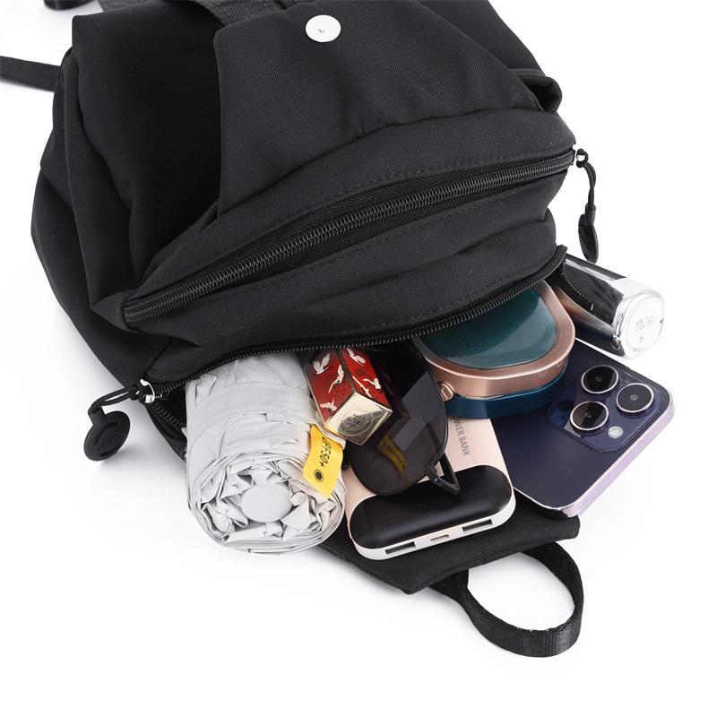 Dvojitá taška přes rameno - Jednoduchá, bezpečná, módní crossbody taška na cestování, design s jedním ramenním popruhem