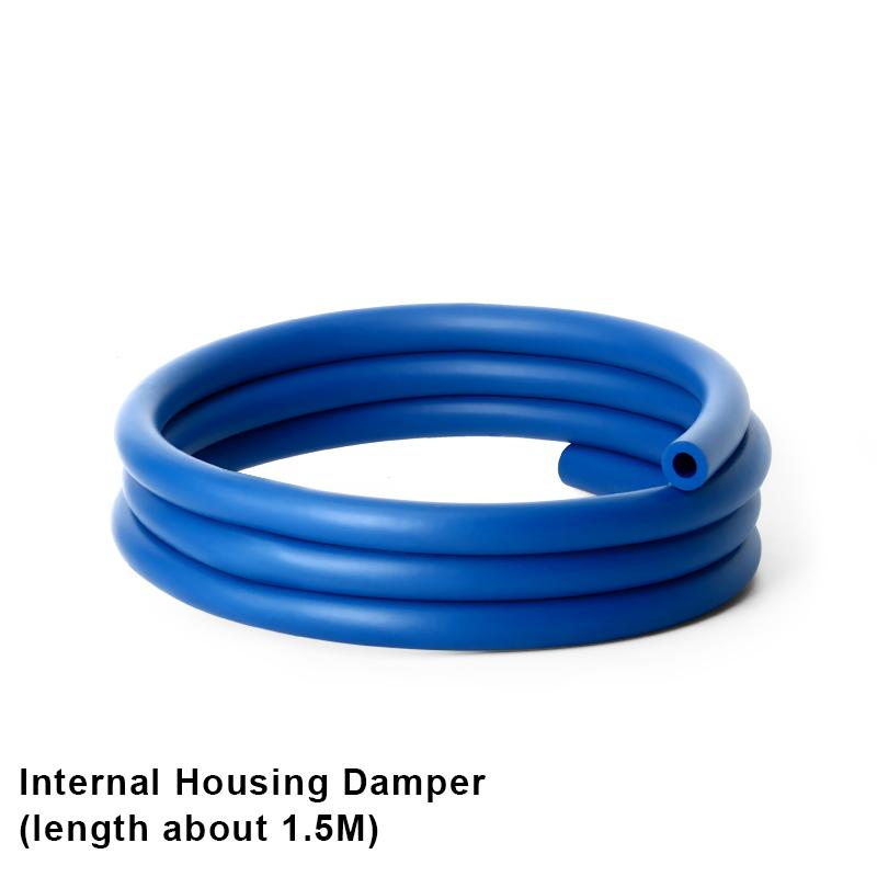 

1,5 м велосипедный внутренний корпус демпфера велосипедная внутренняя проводка рама демпфер шумопоглощающая трубка звукопоглощающая трубка губка синий