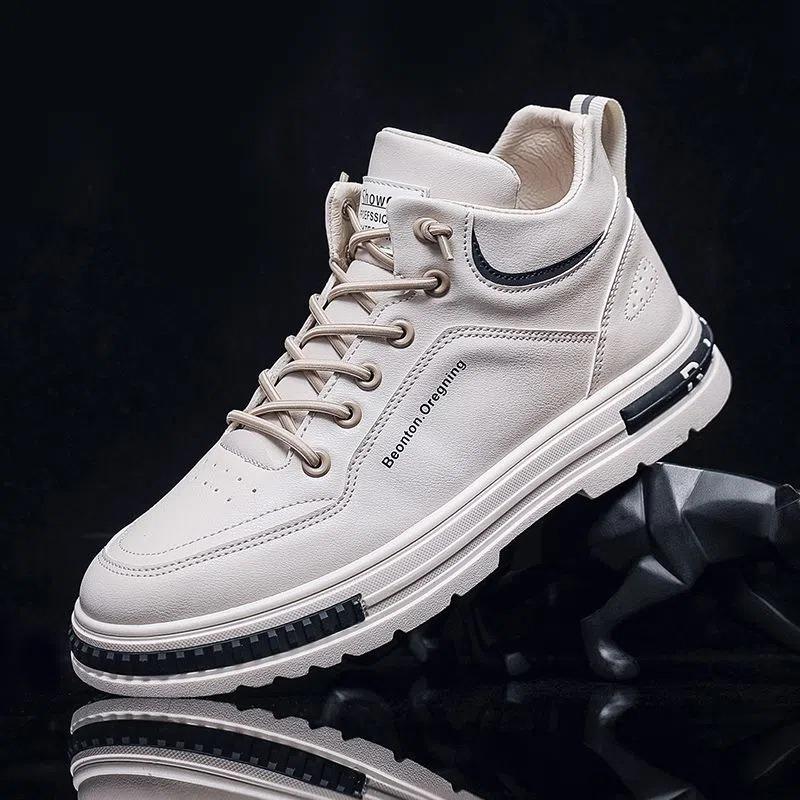 

Повседневная мужская обувь Осенняя мода Рабочие ботинки Кроссовки для шитья на открытом воздухе Мужская спортивная обувь для ходьбы Кроссовки для фитнеса и бега Новые кроссовки 39 бежевый