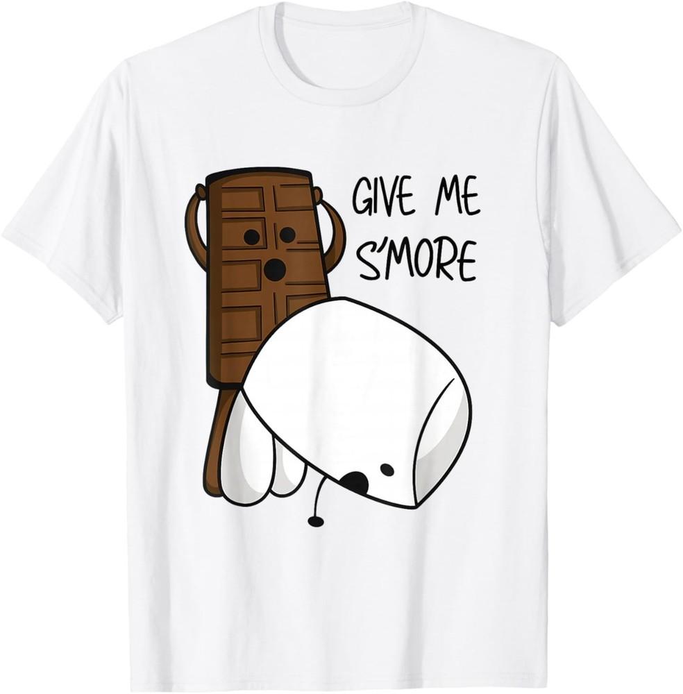 

Give Me S’more Chocolate Adult Joke Funny Quote T-Shirt L