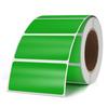 YIKIADA Green Color Label Removable Rectangular Handwritten Name Office 500 Sheets Roll, 25x50mm, Waterproof, Stickers, Labels, Supplies,