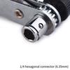 90 Degree Angle Ratchet Wrench Screwdriver Set With 10 Magnetic Bits For  Furniture Bike Repairs Hand Tool