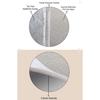 Digital Printing Washable Non-Slip Floor Living Room Carpet Kitchen Carpet Hallway Carpet