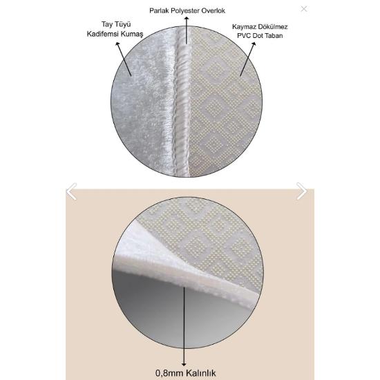 Digital Printing Washable Non-Slip Floor Living Room Carpet Kitchen Carpet Hallway Carpet