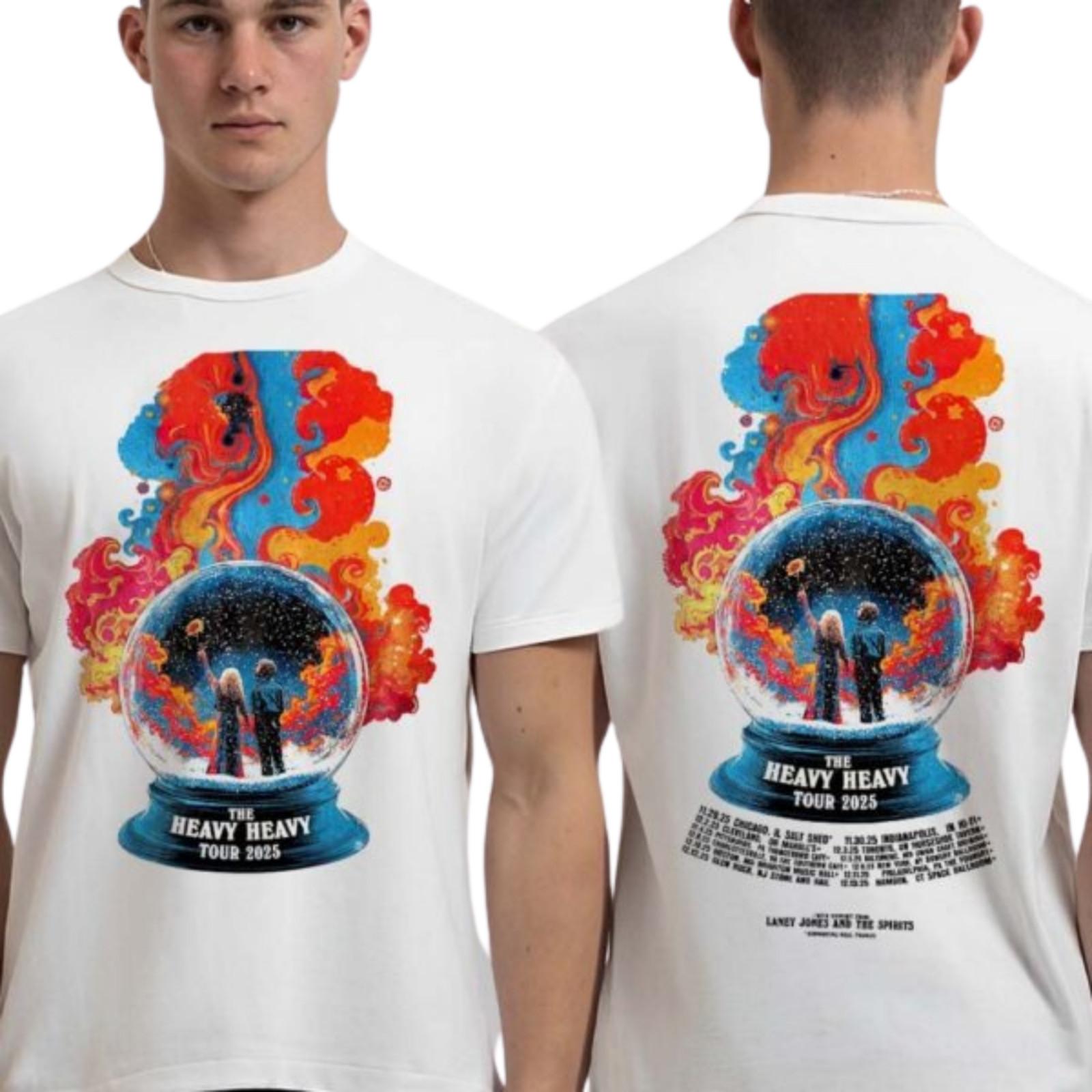 The Heavy Heavy Winter Tour 2026 North America All Cities Dates Concert Tee XXXL