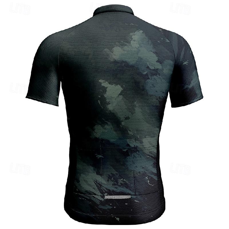 Herren Radtrikot Design Unterschätze nie den alten Hasen Kurzarm Rad-T-Shirt Mountainbike MTB Feuchtigkeitstransportierend Atmungsaktiv Sportbekleidung