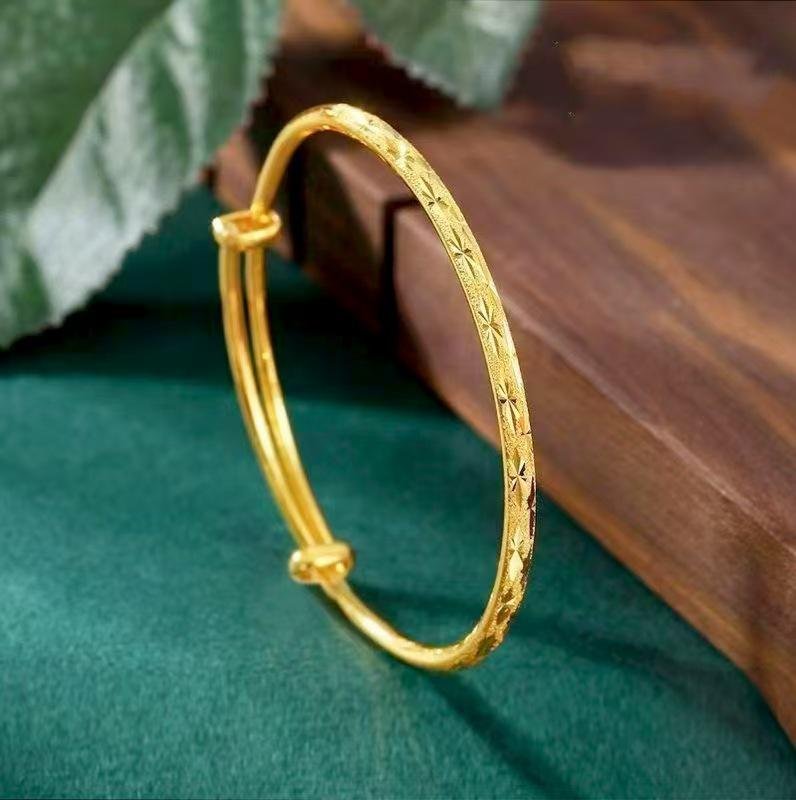 Starry High-End Adjustable Smooth Bangle