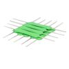 30PCS Double Sided Crochet Hook Electroplating Double End Crochet Needles Ergonomic Handle Knitting
