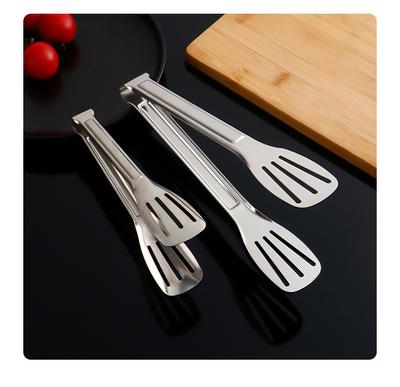 Clestă multifuncțională din oțel inoxidabil pentru alimente - Ideale pentru grătar, pâine și bufete