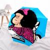 Mafalda, Argentina- Automatic Opening and Closing, 8-rib Structure Portable Umbrella, Suitable for Men and Women In All Seasons - Perfect Gi