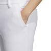 Adidas Golf EX STRETCH ACTIVE Golf White Water-Repellent Pants, Women's,