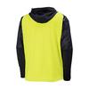 Mizuno Treasure Hooded Soft Touch Knit Stretch Slim Black x Safety Size M Shirt, Fit, Unisex, Yellow, (P2MC8050)