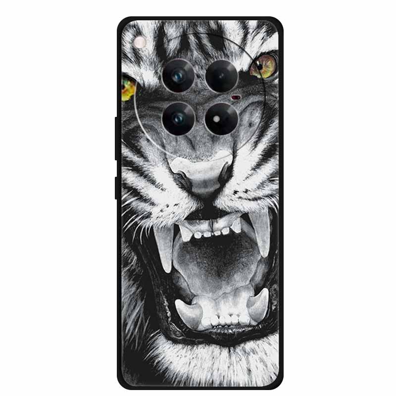 Per Infinix Zero 40 5G 4G Custodia Silicone Nero Morbido Animale Dipinto Copertura Posteriore Per Infinix Zero 40 Protettiva Antiurto Cool Capa