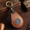 Handmade Vintage Leather Key Cover for Harley X48 Motorcycle with Smart Start Function