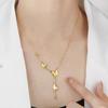 Titanium Steel Tassel Butterfly Necklace Women'S Light Luxury High-End Long Pendant Exquisite Collarbone Chain