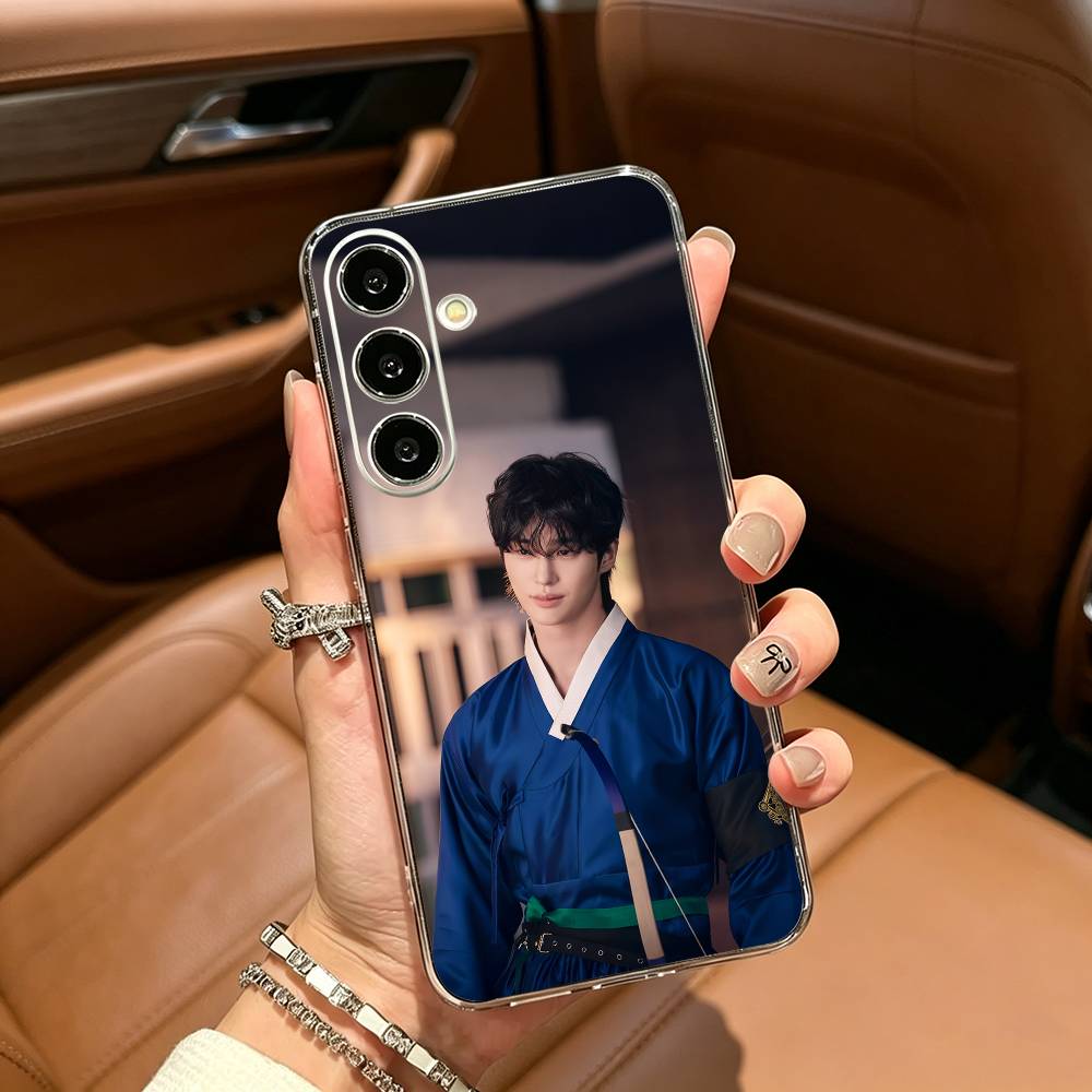 Hit drama-P-Perfect-C- Crown Clear Soft Silicone Phone Case for Samsung Galaxy A71, A70, A52, A51, A40, A30