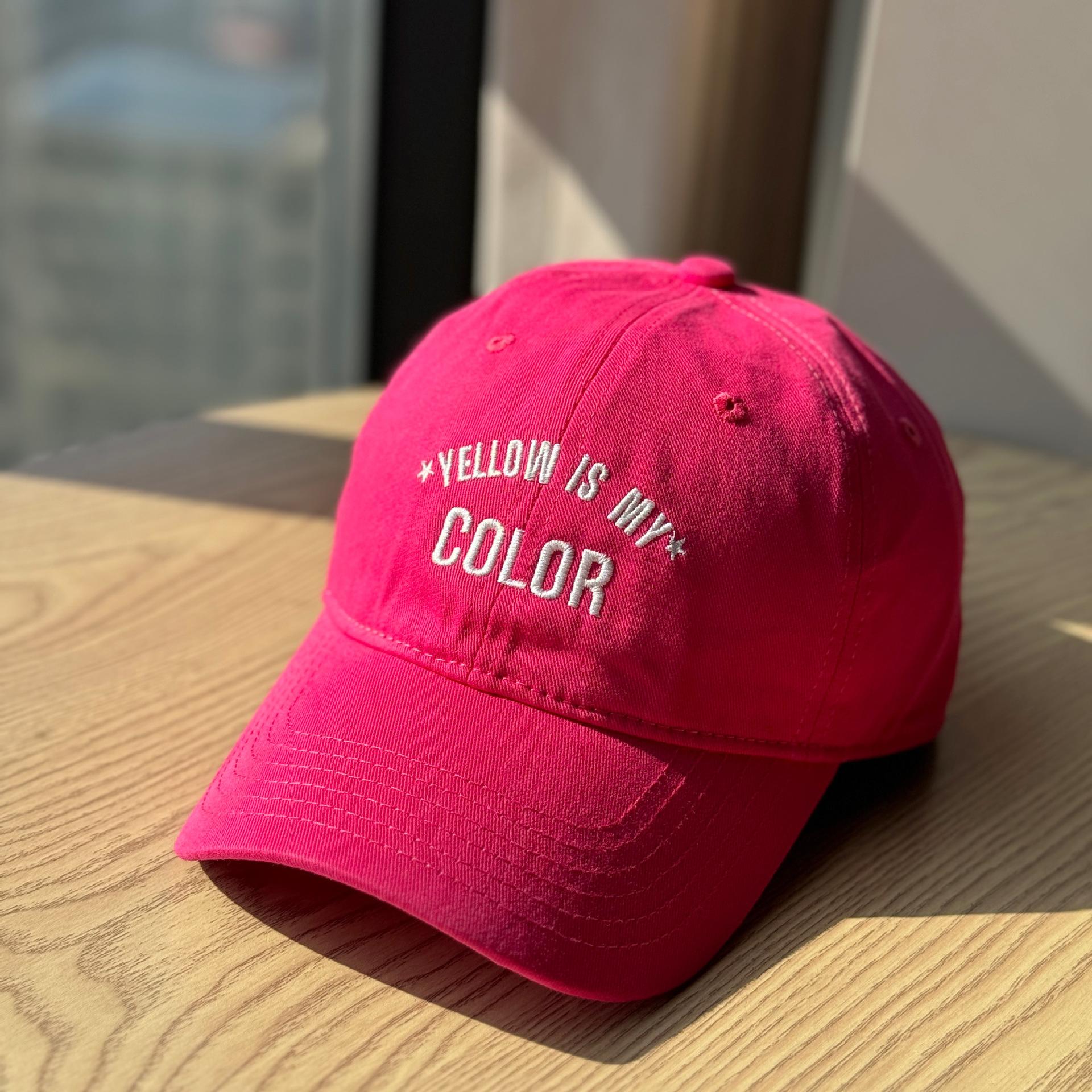 

High-quality women s summer letter-embroidered baseball cap, men s Korean-style couple s washed soft-top duckbill cap, sun hat Adult54-60Adjustable рожевий червоний колір