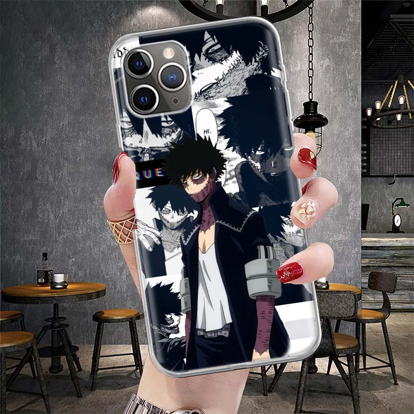 My Hero MHA Dabi Bnha Soft Phone Case For IPhone 11 17 Air 16E 16 Pro Max 15 + 14 Plus 13 Mini 12 Apple 7 SE 8 Fundas Coque 11 1