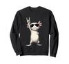 Axolotl Rockstar Sunglasses Sweatshirt