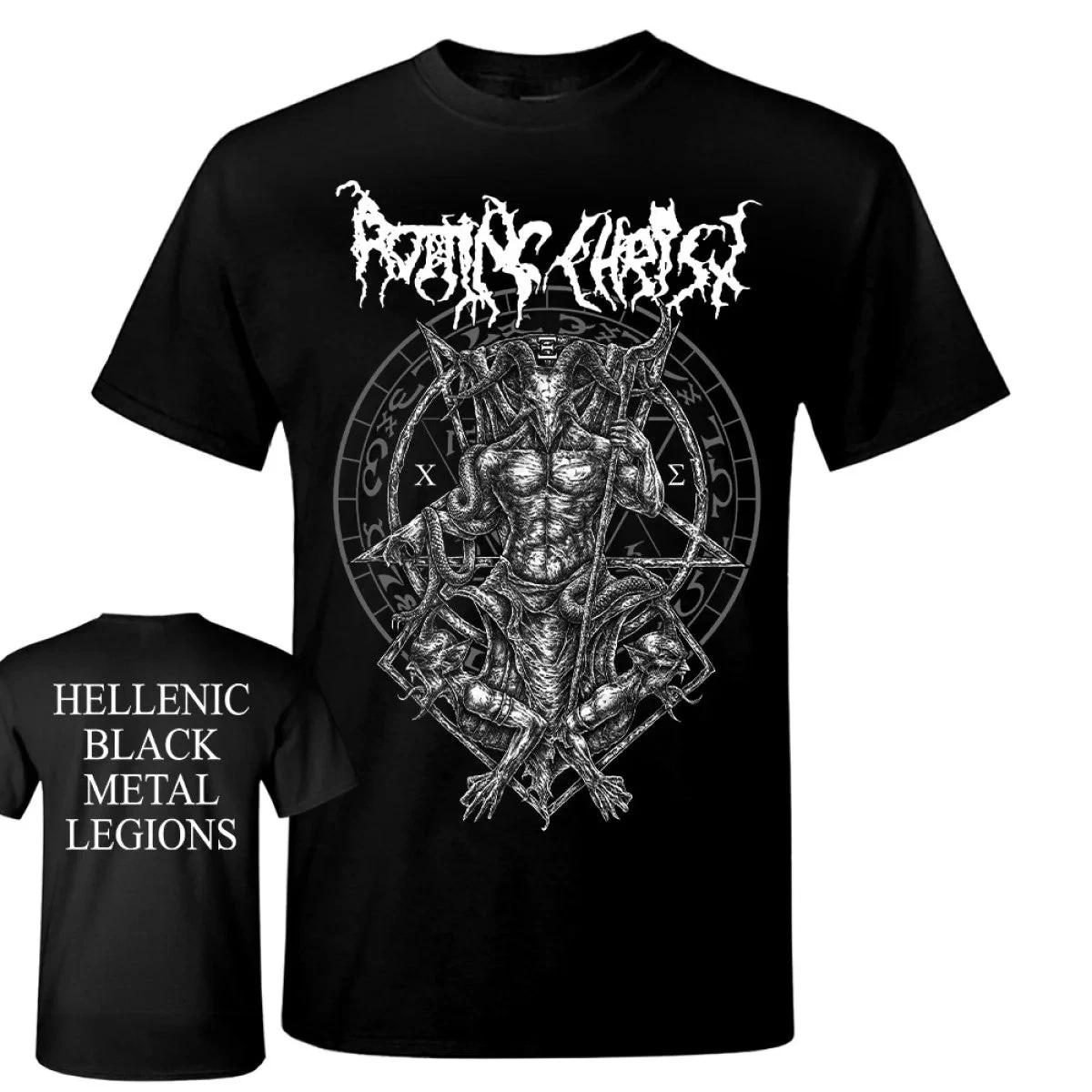 Rotting Christ - Hellenic Black Metal Legions T-Shirt XL
