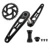 Cycle Crank Arm Assembly Direct Attachment Arms with Spindle 165 Mm Crankset for Mountain