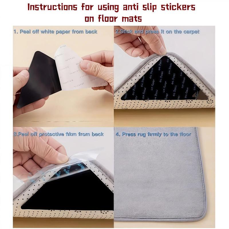 [2D Flat, Not 3D]Comes with 2 Anti Slip Mats Shark Ocean Round Mat, Crystal Velvet Polyester, Non-Slip Mat Suitable for Bedroom,