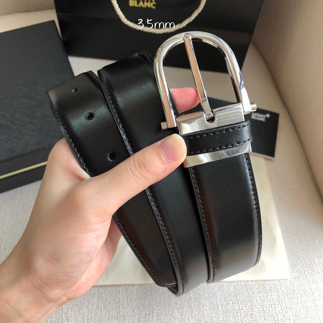 

Мужской ремень из натуральной кожи с пряжкой-штифтом - 3,0 см, модный пояс из коровьей кожи 110 cm