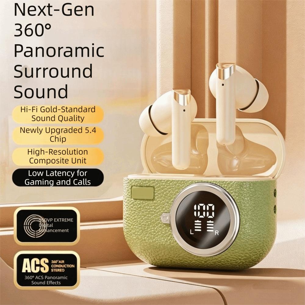 Noise Canceling Bluetooth Earbuds Waterproof Wireless Earbuds Wireless Headphones Running