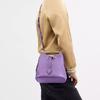 Coach Rowan 21 Logo Gold Hardware Coated Canvas And Leather Bucket Bag Women Bags Purple CBH06-SVII