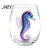 Ocean Style Bar Accessory Octopus Stemless Wine Glass, 3D Marine Animal Printed Themed Glassware Borosilicate Glassware, for Cocktails And Home Unique