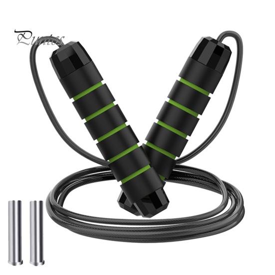 300CM Steel Wire Skipping Rope Adjustable Non-slip Handle Tangle-Free Physical Testing Weight Training Students Kids Adults Fitness Jump Rope