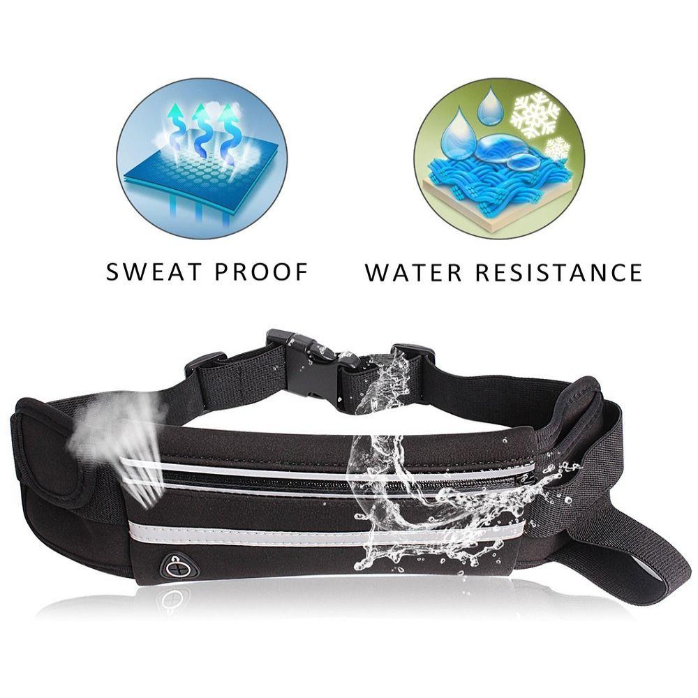 Anti Theft Waterproof Running Accessories Anti-Theft Fitness Bag Running Belt Bag Mobile Phone Waist Bag Sports Waist Bag