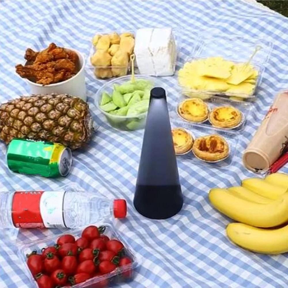 360° Rotation Fly Repelling Fan Fan-type Automatic Fly Trap Electric Flycatcher Outdoor Picnic