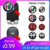 Para Alfa Romeo 2026 Pegatina Caliente 14mm Logo de Coche Emblema de Llave Remota Pegatina Accesorios de Decoración Para Alfa Romeo Giulia Stelvio MiT